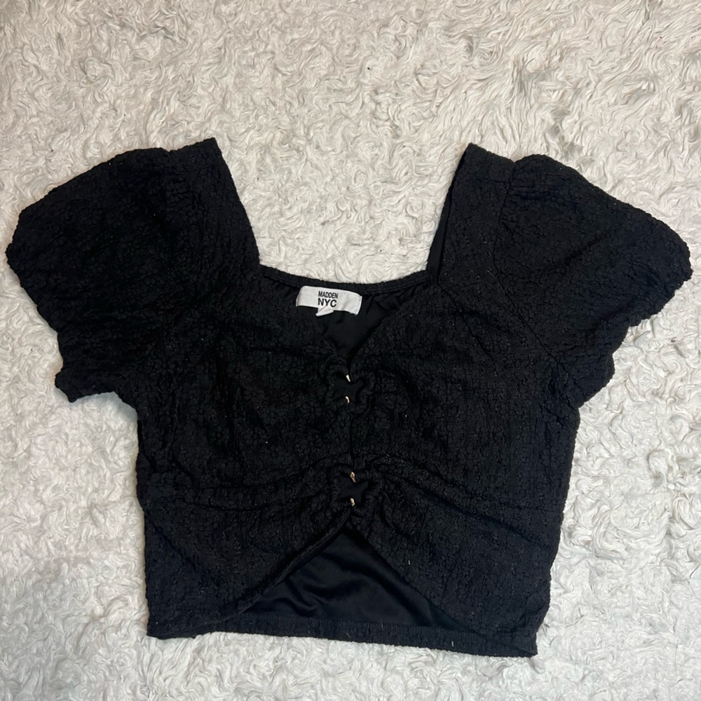 Goth Crop Top
